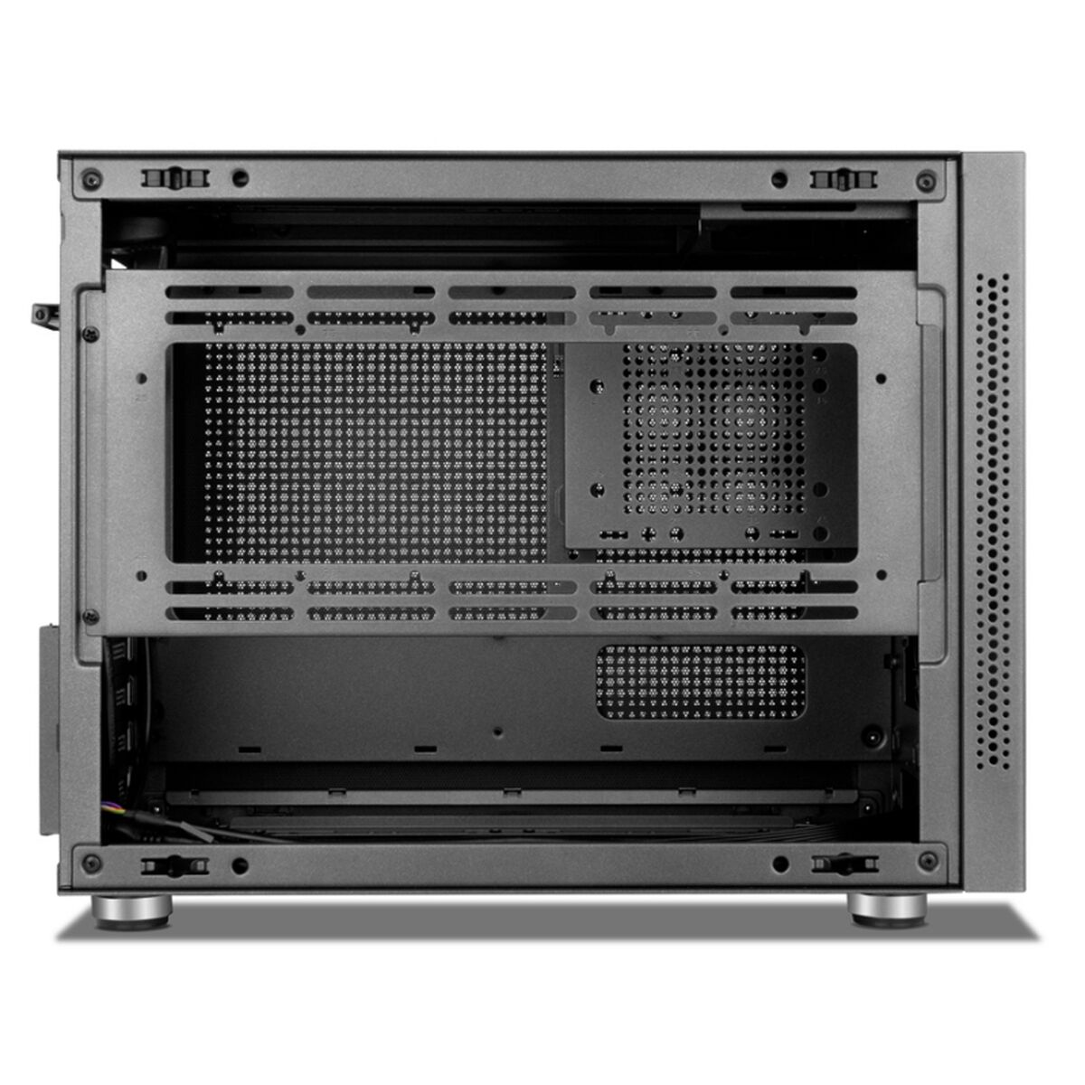 Micro ATX/ Mini ITX Midtower Behuizing Nox-Xtreme Hummer Vault Zwart